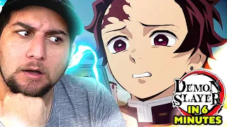 Demon Slayer ABRIDGED is... | Kaggy Reacts to Demon Slayer in 6 Minutes! | TeamFourStar (TFS)