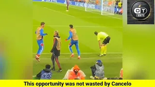 Joao Cancelo was booed by Manchester City fans while Bayern was behind for 3-0 goals at Etihad