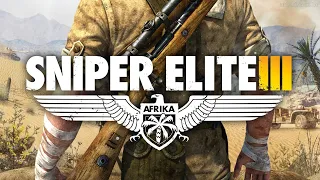 Прохождение Sniper Elite 3 #1: Осада Торбука и Габерун. [4K] Gameplay