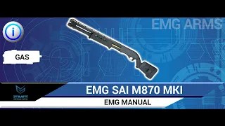 EMG - Sailent Arms International 870 Instructional Guide
