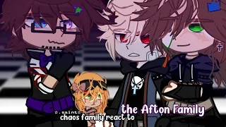 chaos family react to the afton family || gcrv || ☆.saint☆ (just.frøgs)