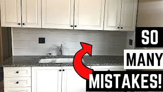 DIY Budget Kitchen Backsplash | Kitchen Remodel on a budget