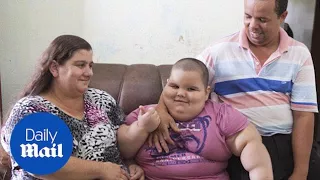 Meet the 5-year-old boy who weighs more than 12 stone - Daily Mail