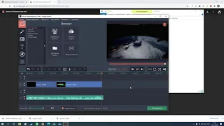 Пример выполнения монтажа видео в Movavi Video Editor