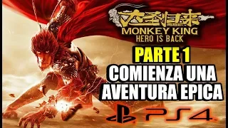 Monkey King hero is back - PARTE 1 - PS4 - Comienza una aventura epica