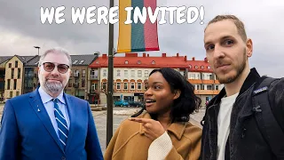 WE MET THE MAYOR IN LITHUANIA!