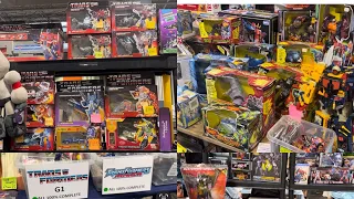 So many transformers at the nec toy fair 1st October 2023. Generation one generations chug toy hunt