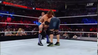 AJ Styles hits a Styles Clash on John Cena