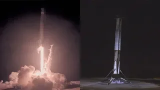 Falcon 9 launches SAOCOM 1A & Falcon 9 first stage landing at Vandenberg