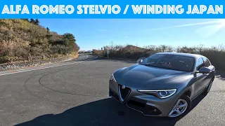 2020 Alfa Romeo Stelvio 2.2 Diesel - Winding Road Japan - POV with Binaural Audio