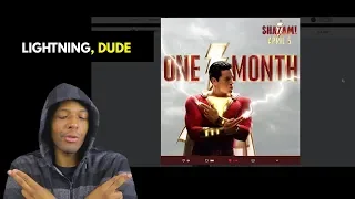 Shazam Promo Poster and Behind the Scenes Video