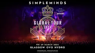 Simple Minds World Tour |  The Hydro, Glasgow | 29/03/2024