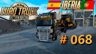 Euro Truck Simulator 2 #068 DLC Iberia Едем в Португалию Рейс Виго - Порту