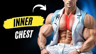 Best 6 Exercises for INNER CHEST🔥