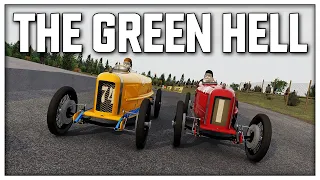 Epic Start and Duel at the Nürburgring Gesamtstrecke - VAC Grand Prix 1923 - Assetto Corsa