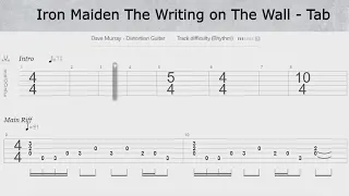 Iron Maiden The Writing on the Wall - Tab