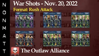 Empires & Puzzles - Rush Attack War - The Outlaw Alliance vs. "neBN" - Nov. 20, 2022