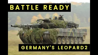 BATTLE READY GERMAN MAIN BATTLE TANK LEOPARD 2