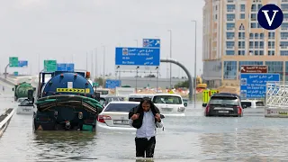 Los impactantes vídeos de las tormentas en Dubái