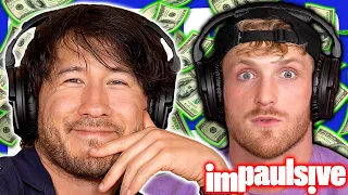 Markiplier Tells Logan Paul How To Make $38M From YouTube, Death Of Unus Annus - IMPAULSIVE EP. 339