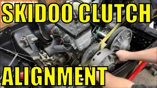 How to align the clutches on your SKIDOO snowmobile in 10 minutes