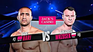 Badr Hari 🆚 Arkadiusz Wrzosek - Glory 78 Fight Highlights #badrhari #arkadiusz #glory #2021