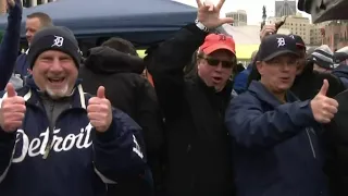 Detroit Tigers fans celebrate Opening Day 2019