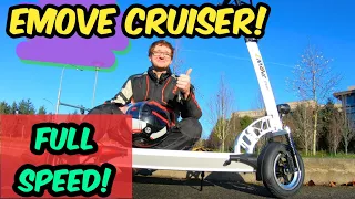 Emove Cruiser *Minimum Range Test* FULL SPEED AHEAD!