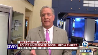 Social media threat to some Boca Raton High students investigated