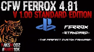 CFW FERROX 4.81 V1.00 STARDARD CEX