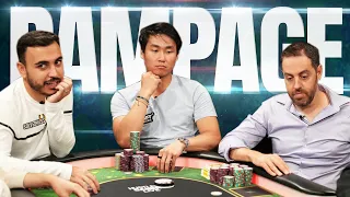 Rampage PUNTS His Way Thru the Million Dollar Game