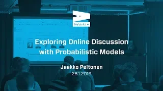 AIHelsinki 28.1.2019: Jaakko Peltonen