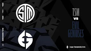 TSM vs. EG - Week 6 Day 1 | LCS Spring Split | TSM vs. Evil Geniuses (2023)