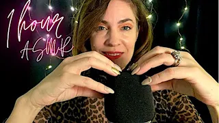 1 HOUR ASMR MONEY~ATTRACT ABUNDANCE~BRAIN MASSAGE~ Mic Scratching ~ Rich Girl ASMR