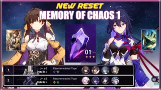 New Enemy Memory of Chaos 1 Sushang Seele Full Stars