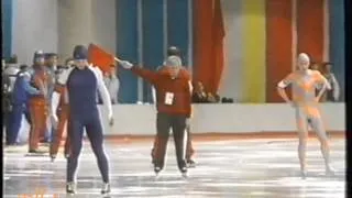 Winter Olympic Games Calgary 1988 - 1000 m Flaim - Ykema