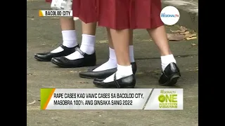 One Western Visayas: Rape Cases kag VAWC Cases sa Bacolod City, Masobra 100% ang Ginsaka sang 2022