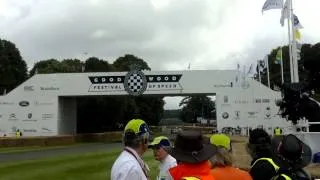 Mercedes CLK-GTR Racecar Goodwood Hillclimb 2012