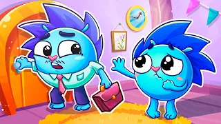 When Dad's Away Song 😭 Don't Leave Me Song | Funny Kids Songs 😻🐨🐰🦁 by Baby Zoo TV