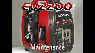 Honda EU2200i Generator Maintenance