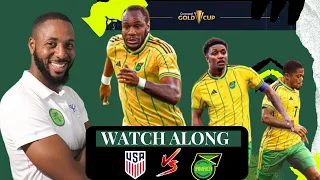 USA vs Jamaica Live Stream Concacaf Gold Cup Watch Along | Reggae Boyz vs usmnt