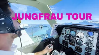 SCENIC FLIGHTS OVER THE SWISS ALPS:  THE JUNGFRAU REGION [2023]