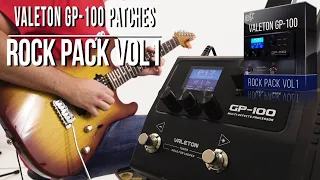 Valeton GP100 Patches | Rock Pack vol1 | Playthrough Demo