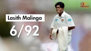 Lasith Malinga's Sensational Debut Test Bowling | Unplayable Deliveries | Test Debut Highlights