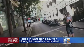 Several Injured In Barcelona Van Terror Attack