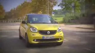 New 2015 Smart forfour Prime Driving Scenes