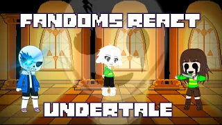 Fandom reacts to: Undertale 3/5