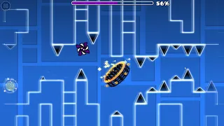 "Evil" Extreme Demon Layout Preview... Geomerty Dash