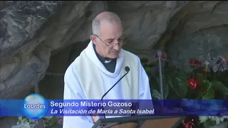 Julio 18, 2020. Santo Rosario en la Gruta de Lourdes. Misterio Gozosos