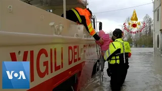 Rescue Operations Underway in Flooded Regions of Italy